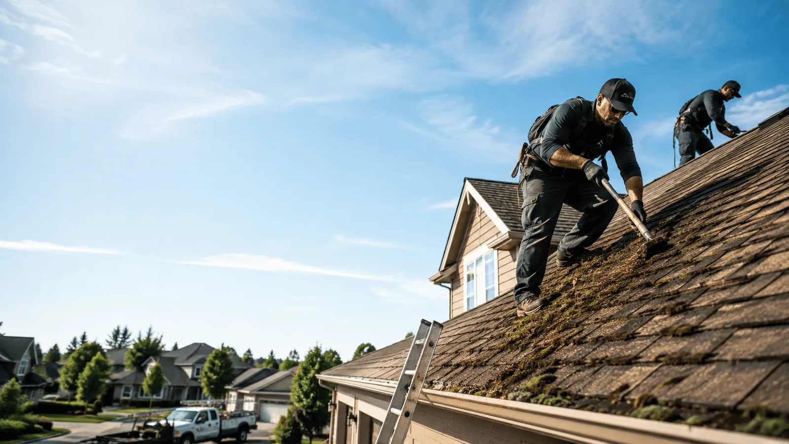 Roof Moss Removal in Azusa, CA near me